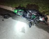 Motociclista fica ferido após queda na MG-050