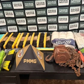 PM prende suspeito de furto em Pará de Minas