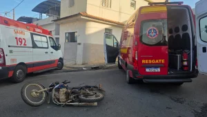 Acidente entre duas motocicletas no bairro Alvorada, em Formiga