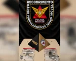 Rev&oacute;lver calibre .22 e sete muni&ccedil;&otilde;es apreendidos pela Pol&iacute;cia Militar em Formiga