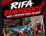 Rifa solid&aacute;ria organizada para ajudar a recuperar preju&iacute;zo ap&oacute;s furto de duas motos de trilha em Ouro Preto