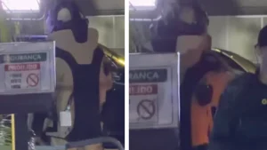 Equipe do GATE foi acionada ap&oacute;s amea&ccedil;a de poss&iacute;vel artefato explosivo em ve&iacute;culo na sa&iacute;da da TV Bandeirantes.