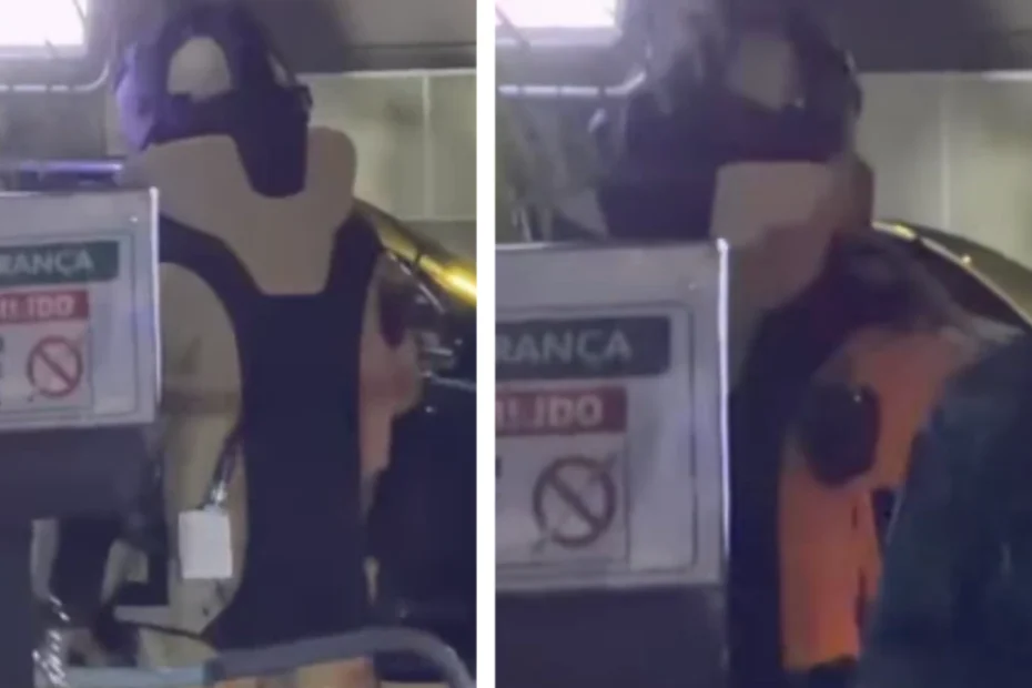Equipe do GATE foi acionada após ameaça de possível artefato explosivo em veículo na saída da TV Bandeirantes.