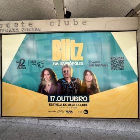 Banda Blitz em Divin&oacute;polis: Est&uacute;dio M&oacute;vel da 94 Live estar&aacute; no Estrela do Oeste Clube, dia 17 de outubro