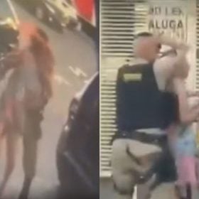 V&iacute;deo: Idosa &eacute; agredida por policial militar durante abordagem em BH