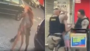 Vídeo: Idosa é agredida por policial militar durante abordagem em BH