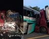 Acidente com ônibus que saiu de Nova Serrana deixa um morto e 40 feridos na BR-381