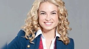 Lua Blanco, atriz que interpretou Roberta Messi na novela Rebelde Brasil.