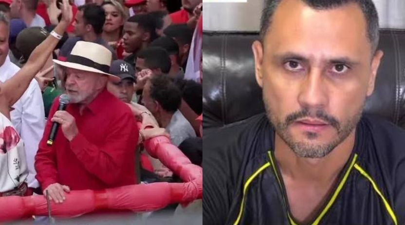 Cleitinho Azevedo durante pronunciamento sobre a declara&ccedil;&atilde;o de Lula e o apoio a Fl&aacute;vio Bolsonaro