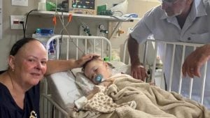 Bebê passa bem após acidente que matou os pais em Perdigão