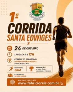 Comunidade do Bairro Mangabeiras celebra 40 anos com a 1ª Corrida de Santa Edwiges