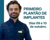 Viver Dents realiza Plantão de Implantes nos dias 9 e 10 de outubro