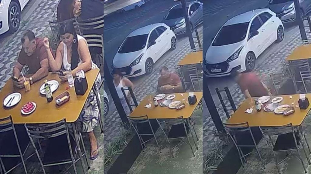 Casal sai de pizzaria sem pagar conta no Bom Pastor, em Divin&oacute;polis