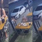 Casal sai de pizzaria sem pagar conta no Bom Pastor, em Divin&oacute;polis