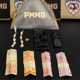 Dupla é presa com crack na 'Lajinha', em Divinópolis
