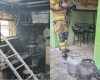 Funcion&aacute;rio de pastelaria fica gravemente ferido durante inc&ecirc;ndio em Ita&uacute;na