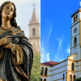 Imagem de Nossa Senhora da Conceição é furtada em jardim de igreja de Divinópolis