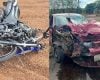 Motociclista fica gravemente ferido após acidente na MG-050, em Itaúna