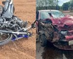 Motociclista fica gravemente ferido ap&oacute;s acidente na MG-050, em Ita&uacute;na