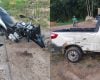 Motociclista fica gravemente ferido após batida com caminhonete na BR-494, em Divinópolis
