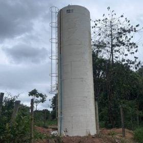 Nova caixa d'&aacute;gua ser&aacute; instalada na comunidade de Cachoeirinha, em Divin&oacute;polis