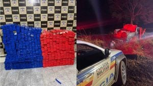PM apreende 660 kg de maconha na MG-176; dupla &eacute; presa