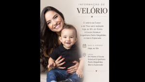 Mãe e filho mortos em acidente na MG-050, em Itaúna, são velados hoje (4) em Divinópolis