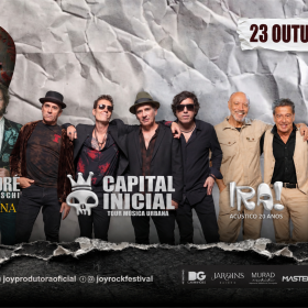 Joy Rock Festival re&uacute;ne grandes nomes do rock nacional em Divin&oacute;polis