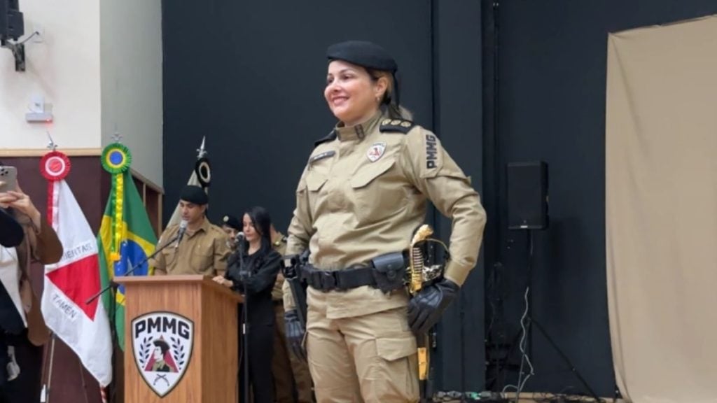 Primeira mulher assume comando da 7&ordf; regi&atilde;o da PM, sediada em Divin&oacute;polis