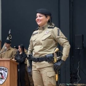 Primeira mulher assume comando da 7&ordf; regi&atilde;o da PM, sediada em Divin&oacute;polis