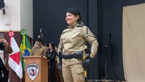 Primeira mulher assume comando da 7ª região da PM, sediada em Divinópolis