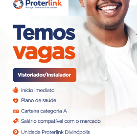 Proterlink abre vaga de emprego para Divin&oacute;polis