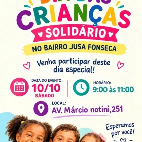 Duas voluntárias unem forças para realizar a 1ª Festa da Criança Solidária em Divinópolis