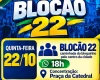 Movimentos de direita organizam “Bloco do 22” nesta quinta-feira em Divinópolis