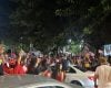Apoiadores comemoram reelei&ccedil;&atilde;o de Lula em Divin&oacute;polis