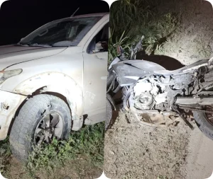 Ultrapassagem na contram&atilde;o causa colis&atilde;o e deixa ferido grave na BR-354