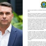 Em carta ap&oacute;s fuga, Fl&aacute;vio Bolsonaro se autodeclara 'presidente eleito do Brasil'