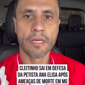 Cleitinho manifesta apoio a Ana Elisa após ameaças de morte