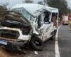 Acidente envolvendo carreta e van que transportava pacientes resulta em duas mortes na Região do Vale do Jequitinhonha