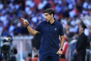 Abel Ferreira valoriza vit&oacute;ria do Palmeiras sobre o Athletico-PR e destaca coragem dos jogadores