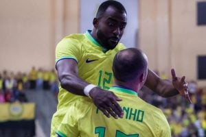 Brasil conquista terceiro título consecutivo na Liga das Nações de Futsal ao derrotar o Afeganistão por 6 a 0