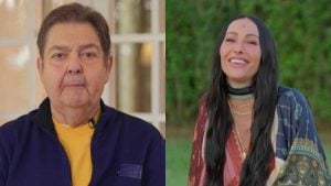 Faustão elogia Sabrina Sato e sua trajetória no programa Em Família com Eliana