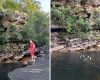 Jovens morrem após queda de aproximadamente 85 metros em cachoeira no Vale do Aço