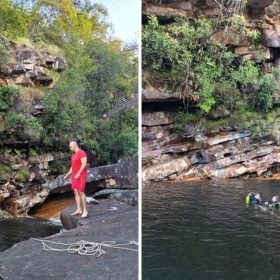 Jovens morrem após queda de aproximadamente 85 metros em cachoeira no Vale do Aço