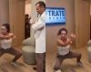 Scheila Carvalho realiza teste de resistência do joelho durante consulta médica e compartilha vídeo nas redes sociais