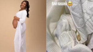 Raquel Brito, irm&atilde; do ex-BBB Davi Brito, anuncia nascimento do primeiro filho
