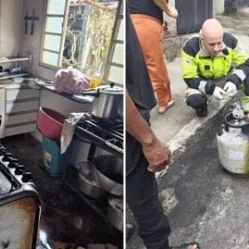 Mulher fica ferida ap&oacute;s explos&atilde;o causada por vazamento de g&aacute;s em Belo Horizonte