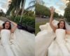 Juliette deixa festa de casamento com Kaique Cerveny na manh&atilde; desta sexta-feira