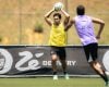 Filho de Hulk participa de treino com o elenco principal do Atlético Mineiro