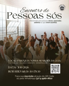 Paróquia de Divinópolis promove encontro de pessoas sós
